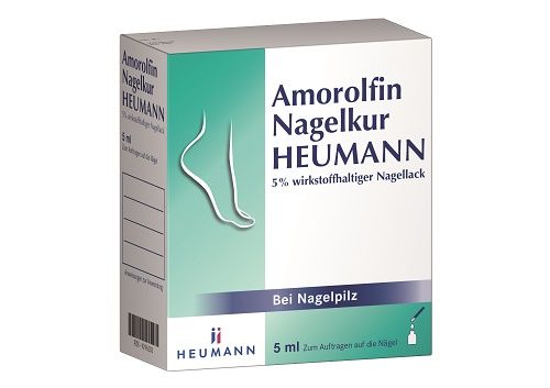 AMOROLFIN Nagelkur Heumann 5% wst.halt.Nagellack